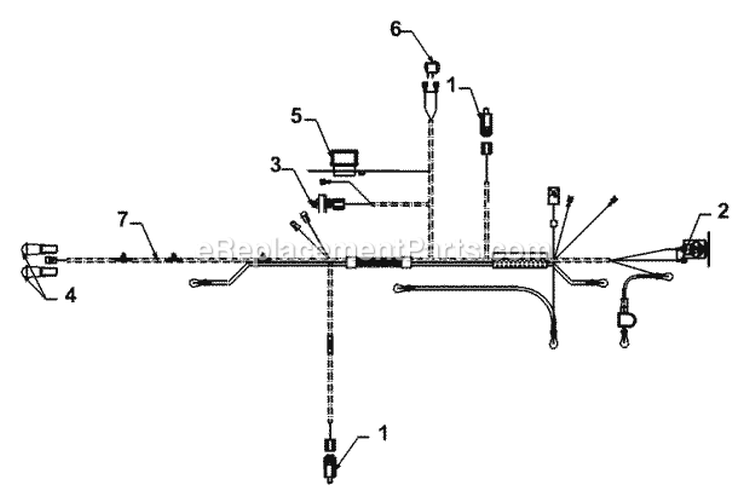 Electrical Intek Twin Diagram and Parts List for 13A4662F129 2002 Yard Machines Lawn Tractor